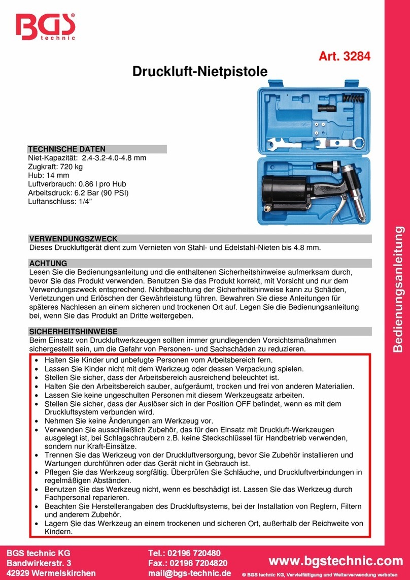 BGS technic BGS 3284 instruction manual BGS technic BGS 3284 instruction manual