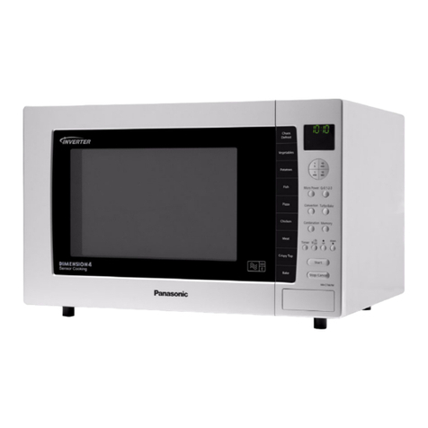 Panasonic NN-CT867MBPQ User manual