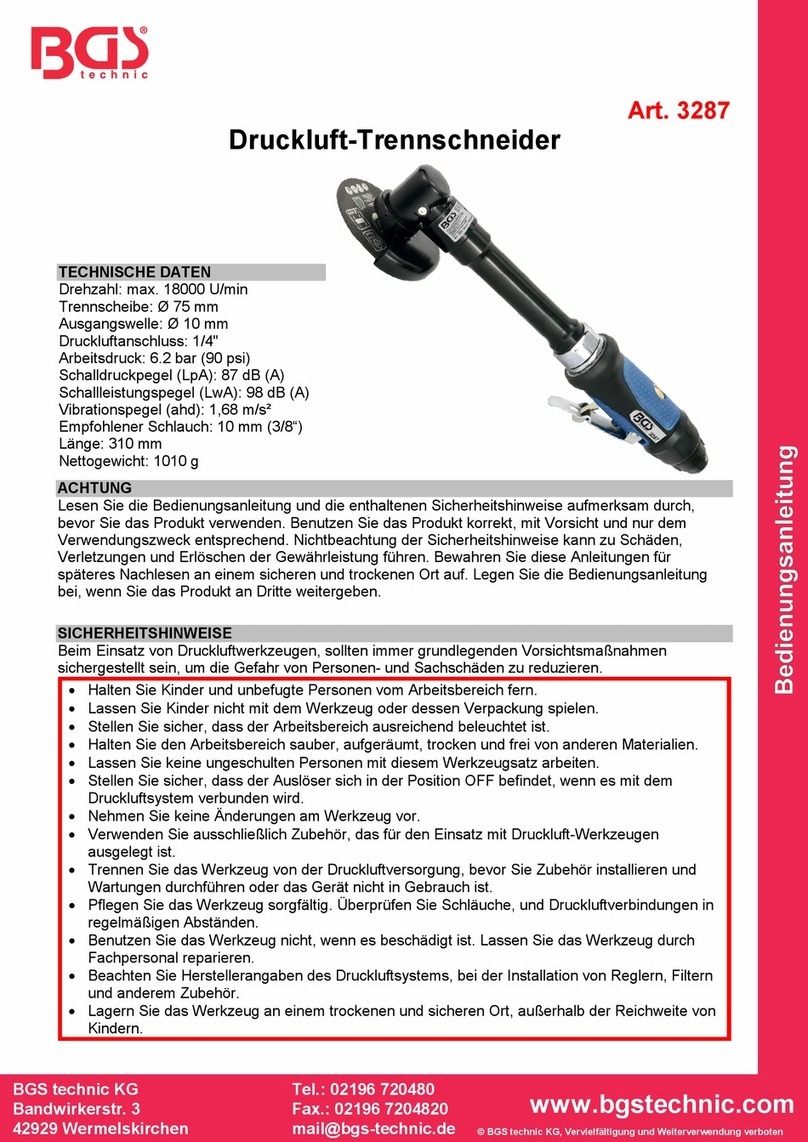 BGS technic BGS 3287 User manual BGS technic BGS 3287 User manual