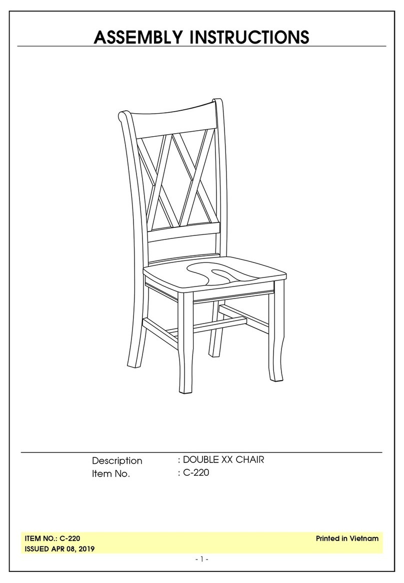 overstock C-220 Assembly instructions overstock C-220 Assembly instructions
