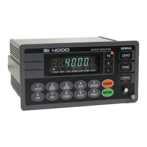 Sewhacnm SI 4000 instruction manual