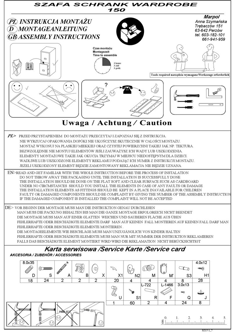 Marpol 150 Assembly instructions