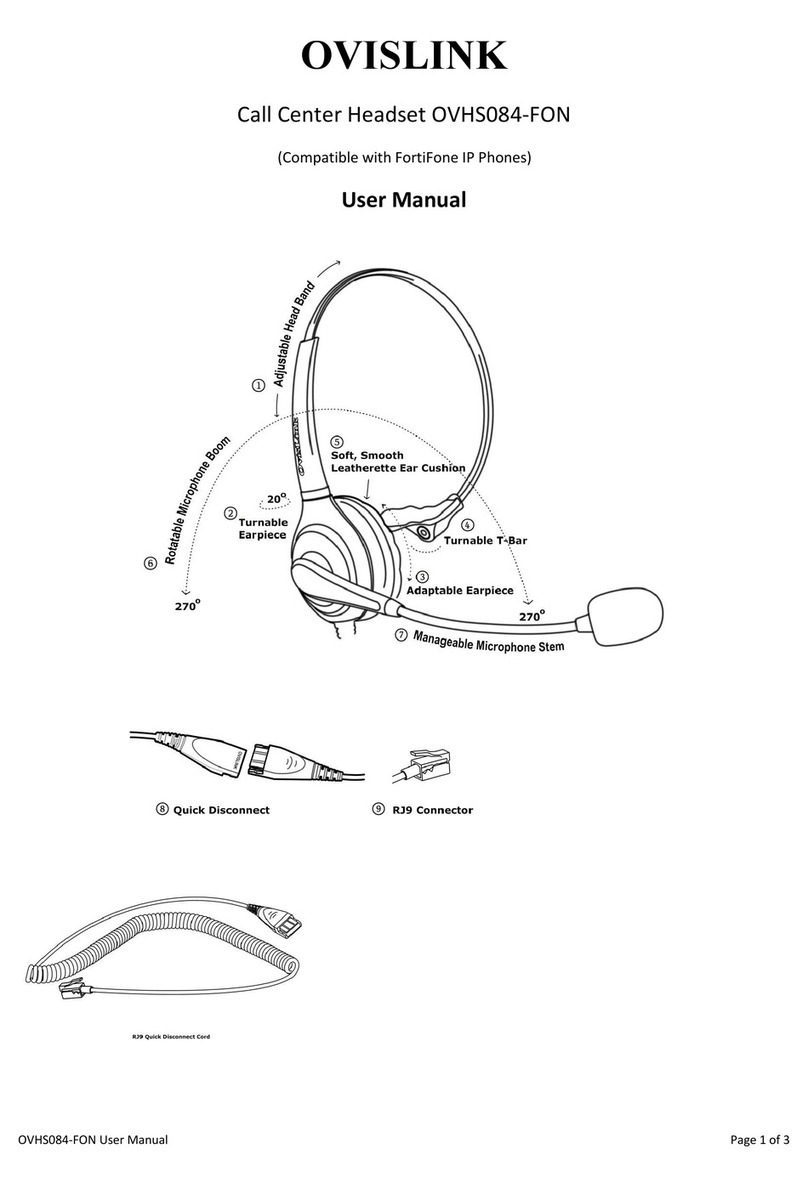 Ovislink OVHS084-FON user manual