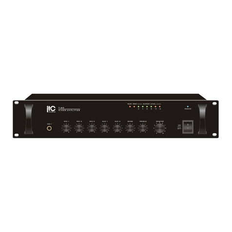 ITC T-60B User manual