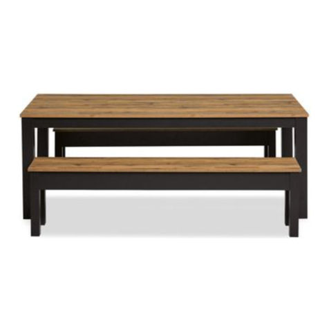 Next BRONX XL BENCH SET User manual