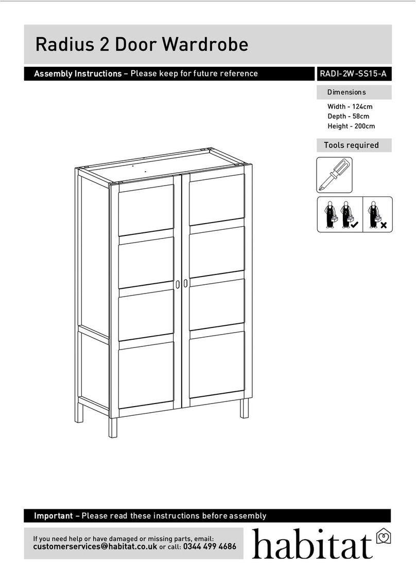 Habitat RADI-2W-SS15-A User manual