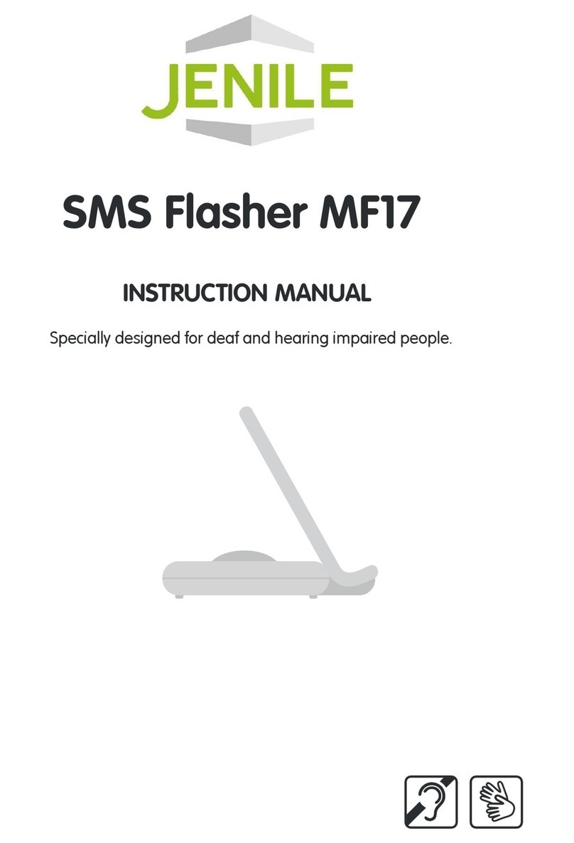Jenile MF17 instruction manual