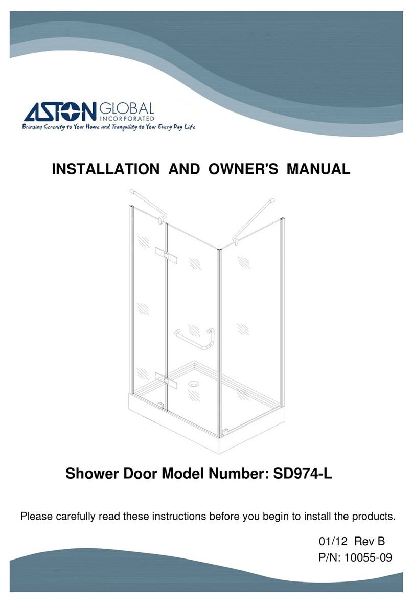 Aston Global SD974-L Installation and owner's manual