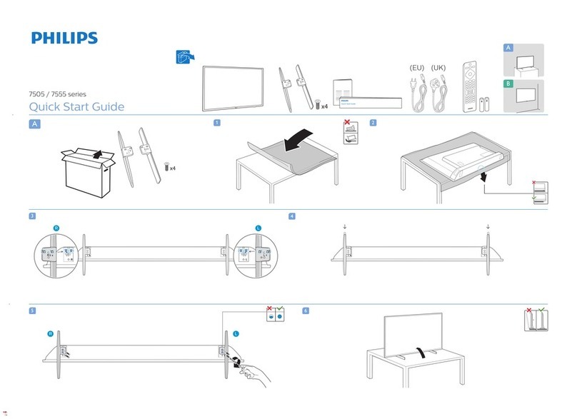 Philips 7505 Series User manual
