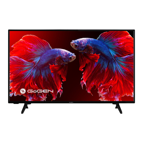 Gogen TVF40P750T User manual
