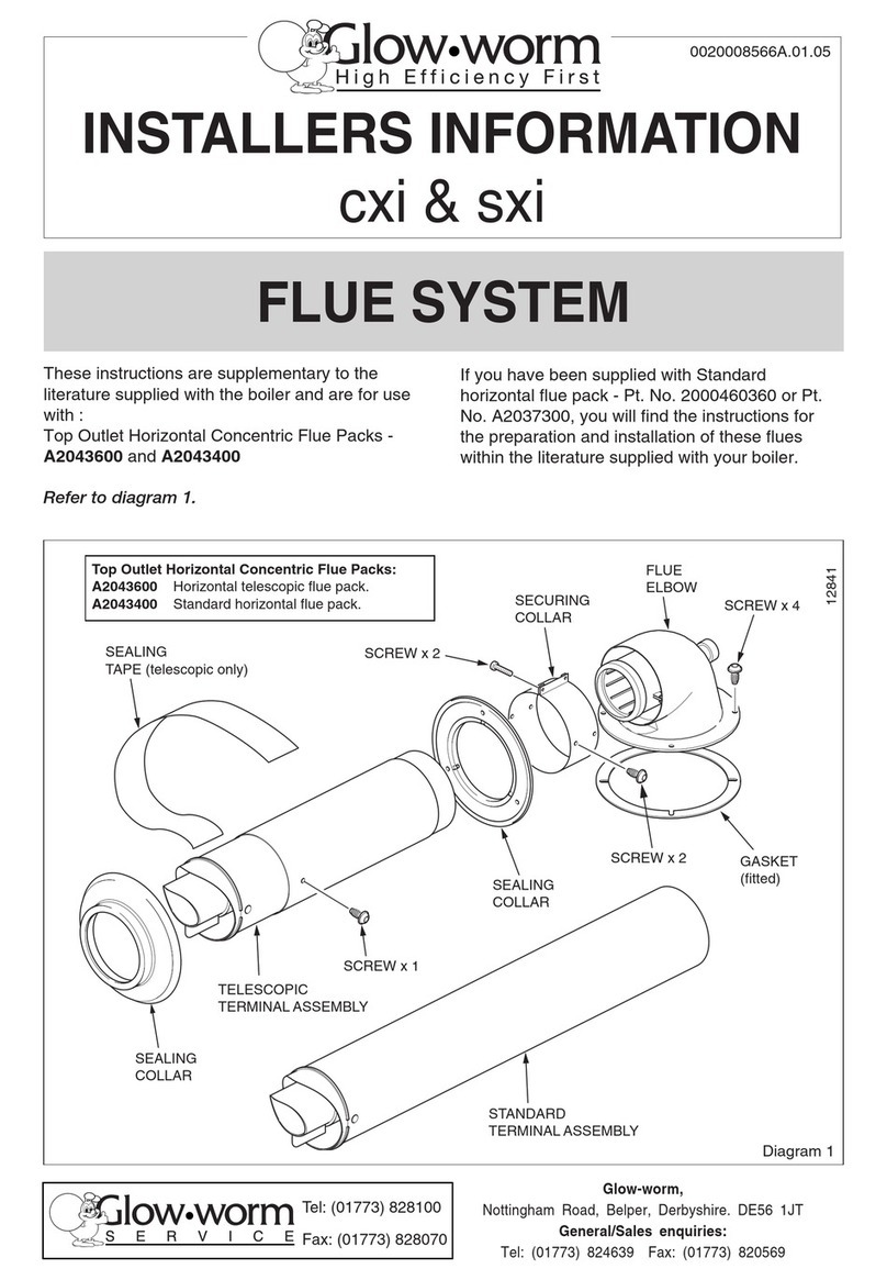Glowworm cxi Owner's manual