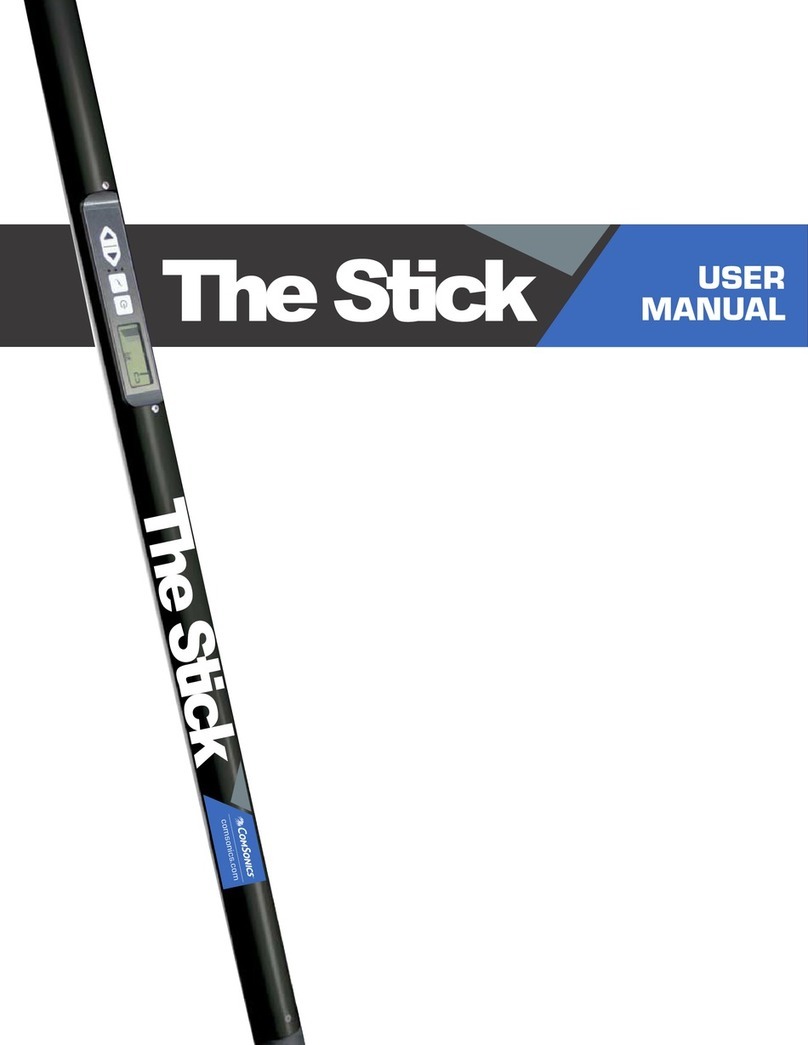 ComSonics Stick user manual