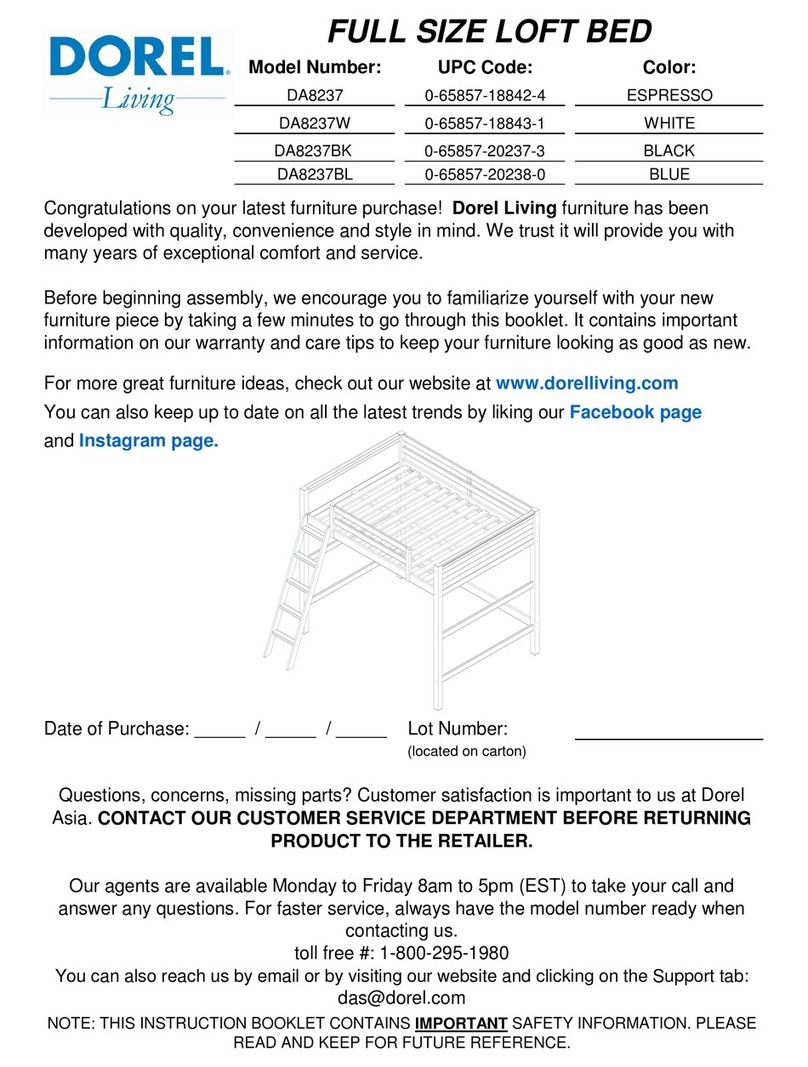 Dorel Living DA8237 manual