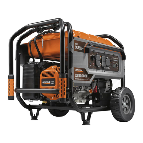Generac Power Systems XT8000EFI User manual