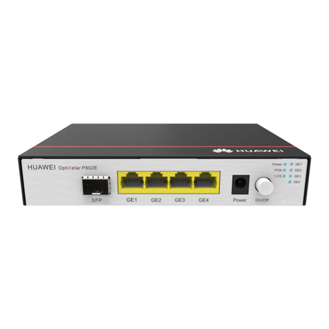 Huawei OptiXstar P802E User manual