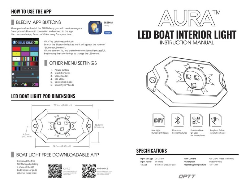 OPT7 Aura instruction manual