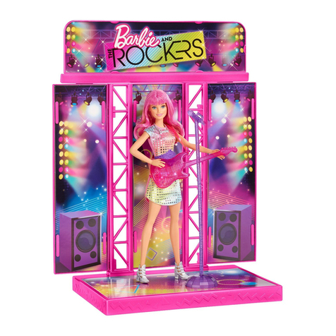 Mattel Barbie AND THE ROCKERS FHC08 User manual