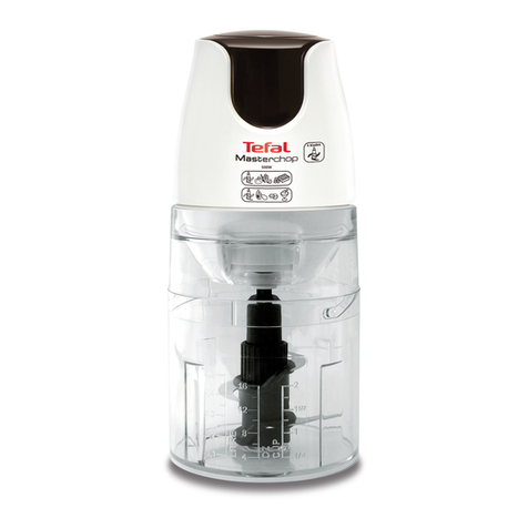 TEFAL Masterchop XL MB450B38 manual