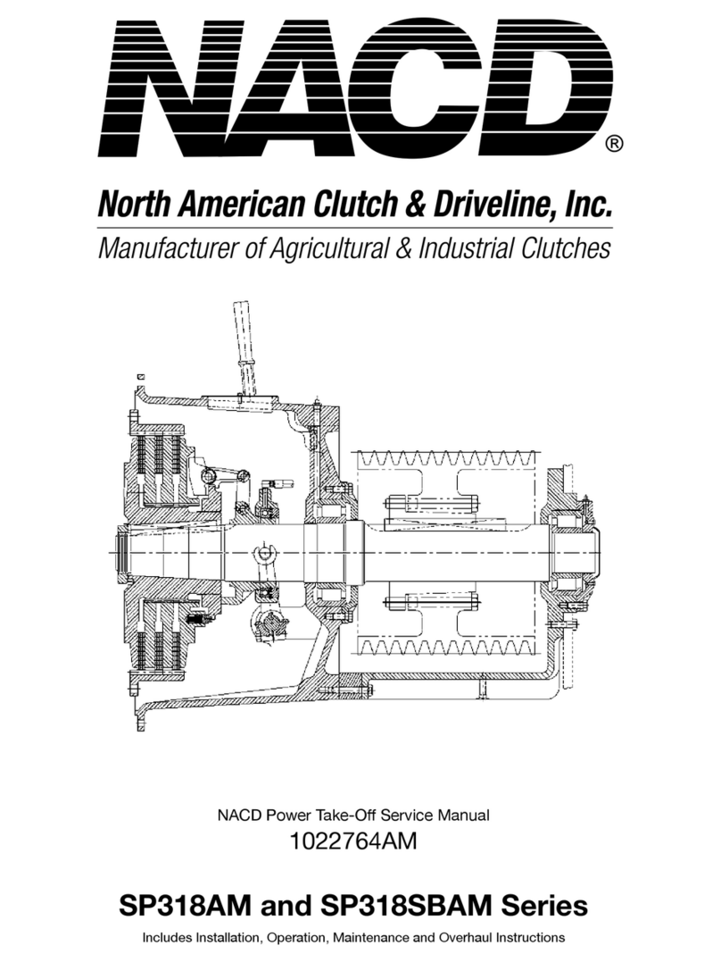 NACD SP318AM Series Service manual
