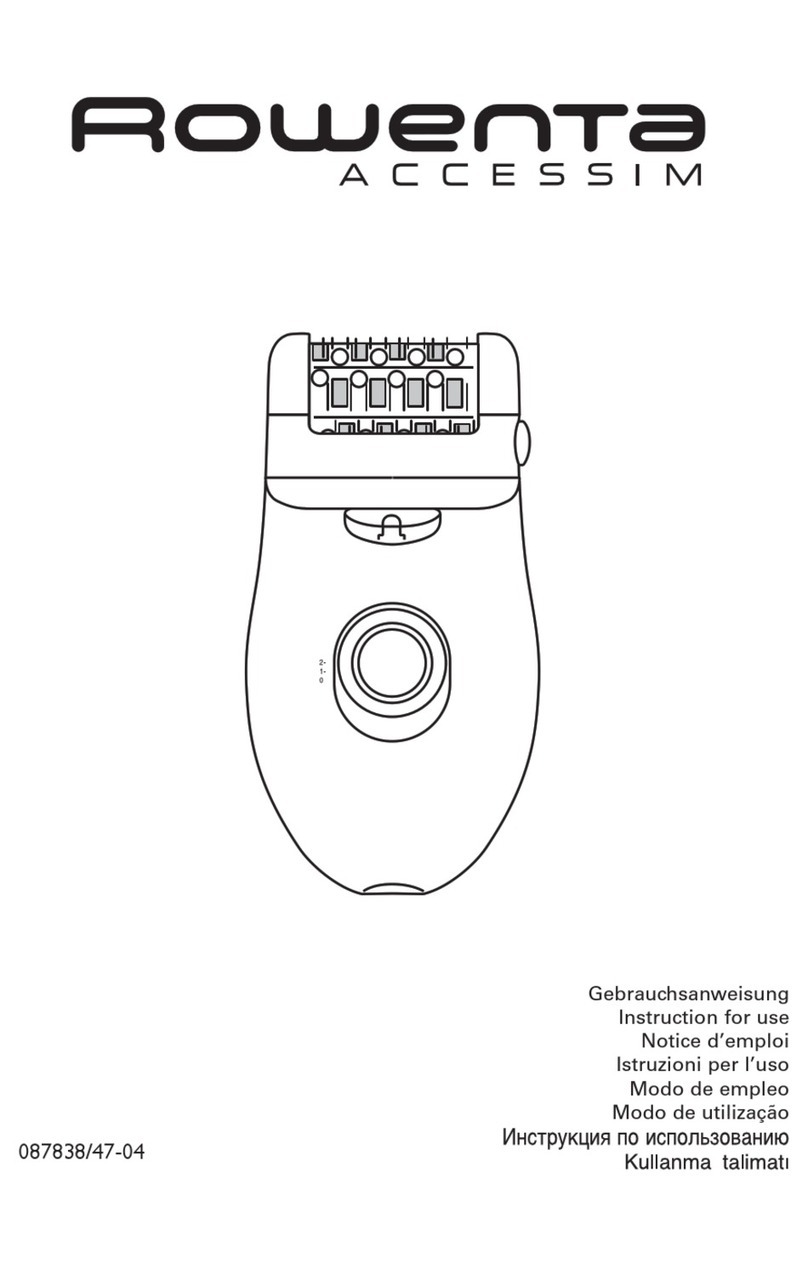 Rowenta ACCESSIM VISION EP8650F0 User manual