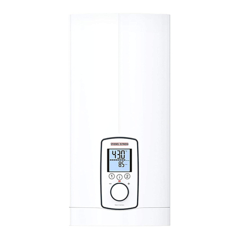 STIEBEL ELTRON DHE 18 Operation and installation