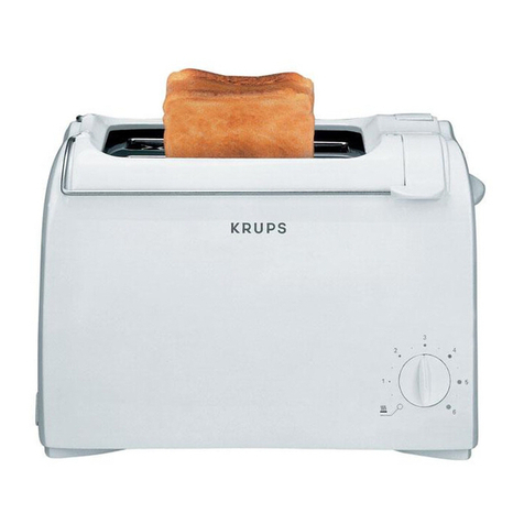 Krups TOASTCONTROL CLASSIC manual