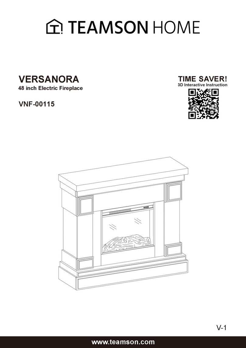 Teamson Home VERSANORA VNF-00115 manual Teamson Home VERSANORA VNF-00115 manual