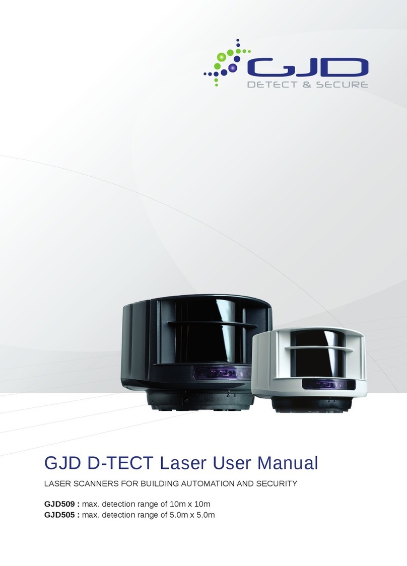 GJD D-TECT GJD509 User manual