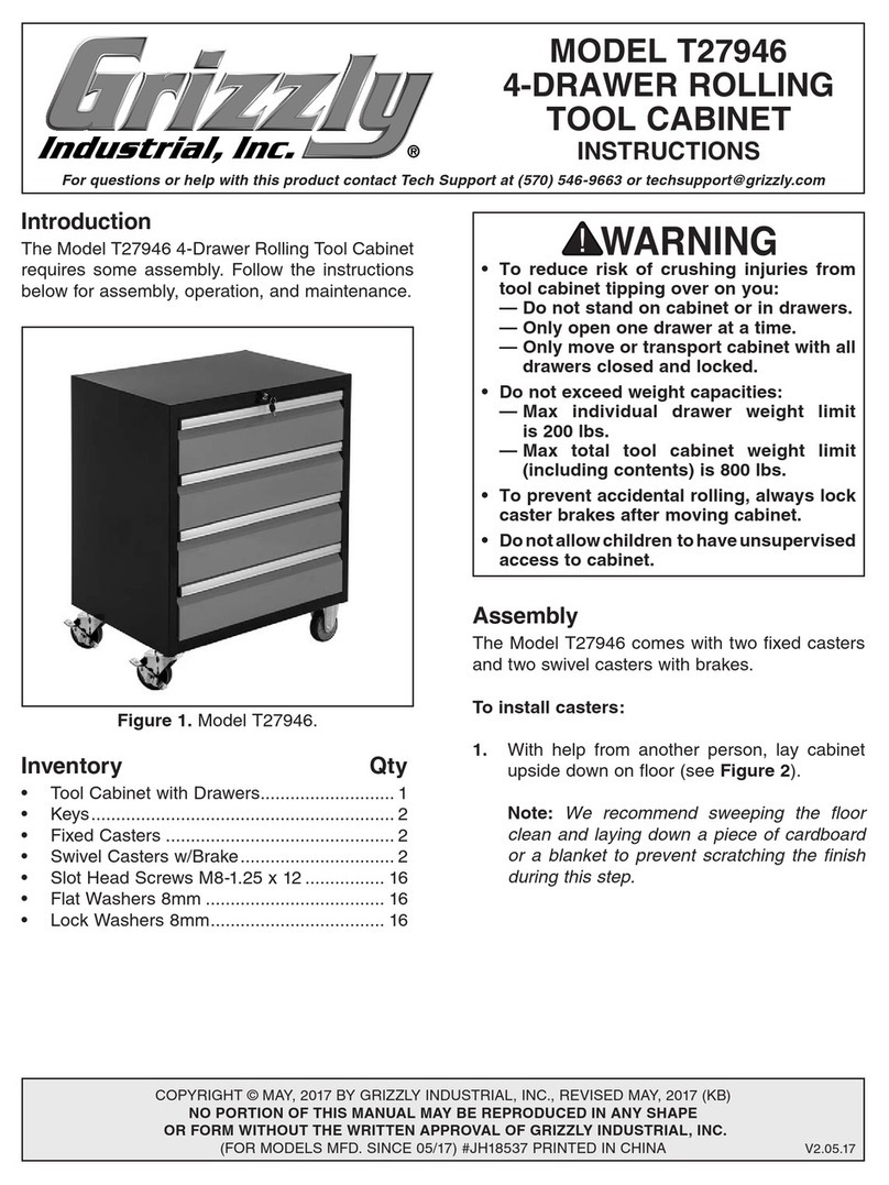 Grizzly T27946 User manual