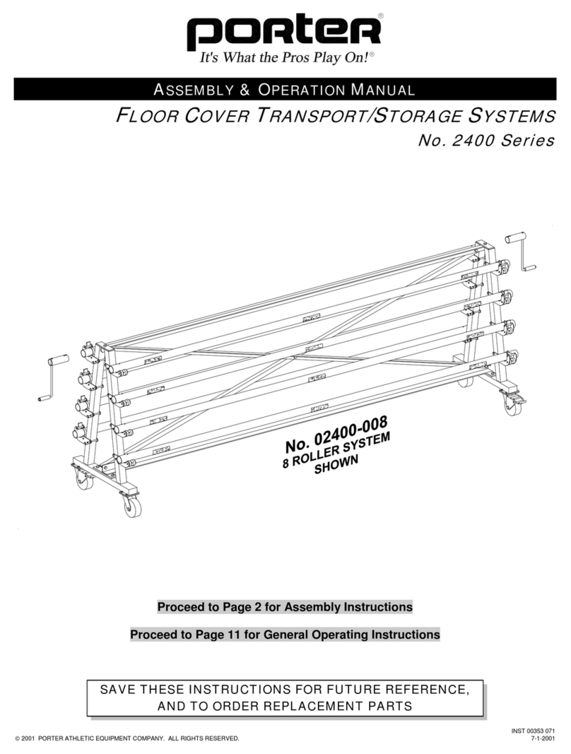 Porter 2400 Series Assembly & operation manual