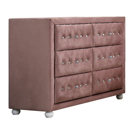 Acme Furniture Reggie 30825 Assembly instructions