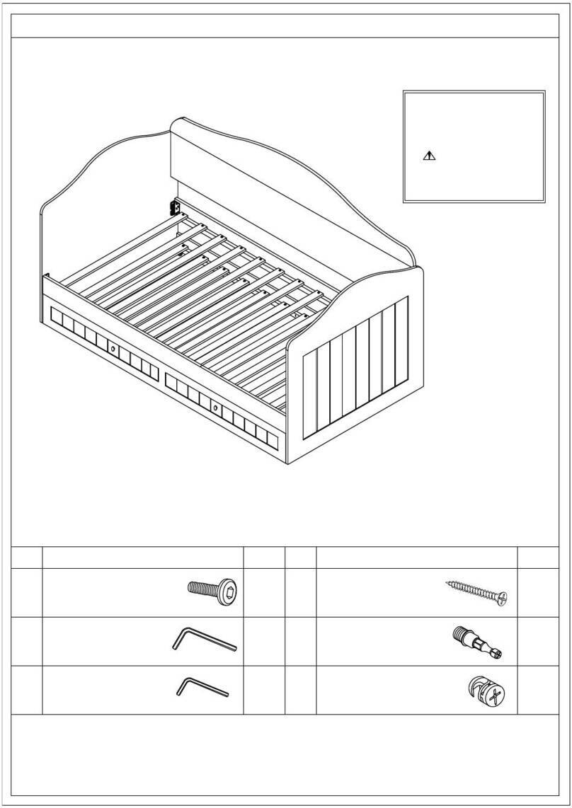 Baxton Studio NEVES DAYBED User manual Baxton Studio NEVES DAYBED User manual