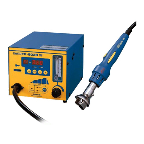 Hakko Electronics FR-803B instruction manual
