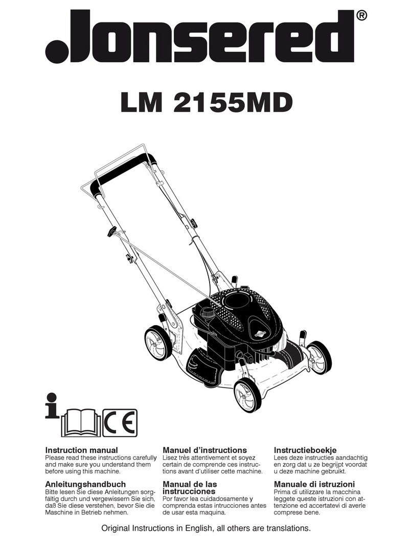 Jonsered LM2155MD User manual