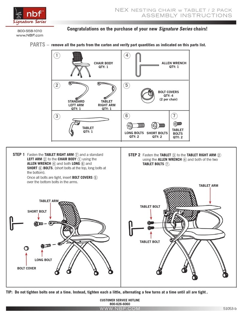 nbf Signature Series CH51999 User manual