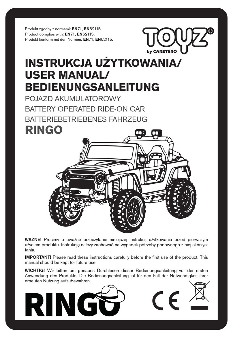 Caretero TOYZ RINGO user manual