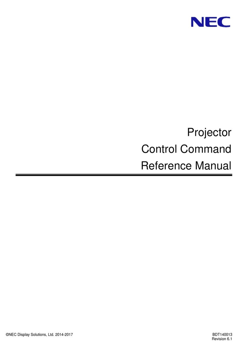 NEC UM361XI User manual