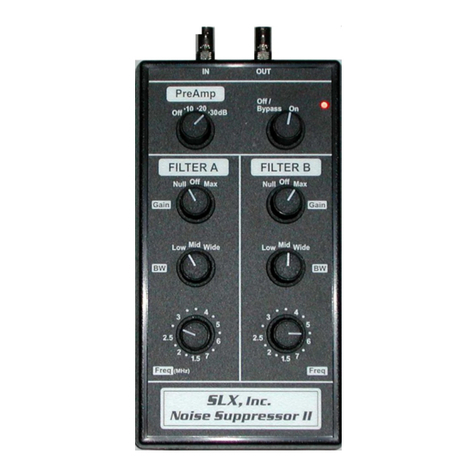 SLX Noise Suppressor II manual