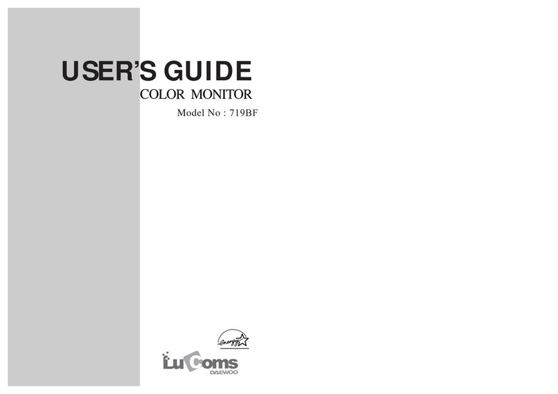 Daewoo Lucoms 719BF User manual
