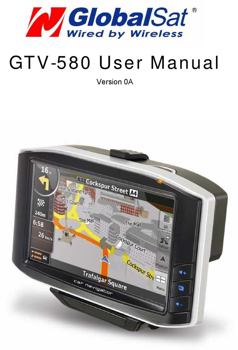 Global Sat WorldCom GV-580 user manual