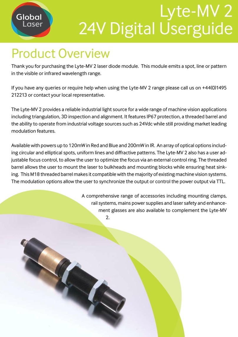 Global Laser Lyte-MV 2 user guide
