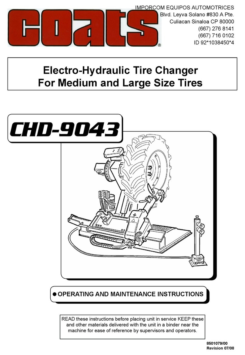 Coats CHD-9043 Manual