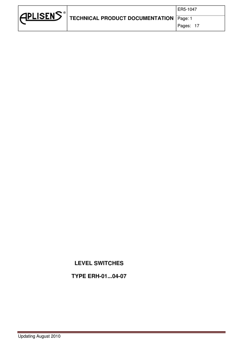 Aplisens ERH-01 04-07 User manual