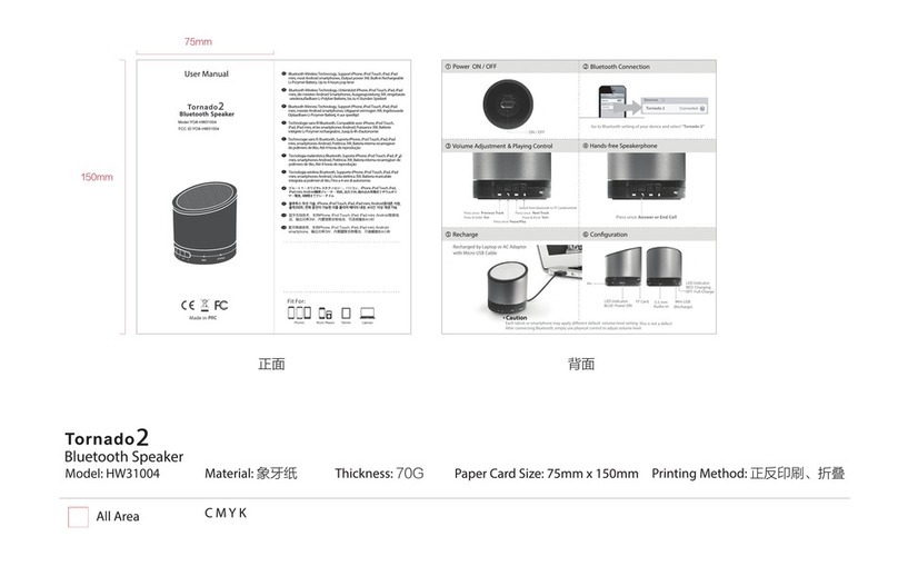 Xoopar Tornado 2 User manual