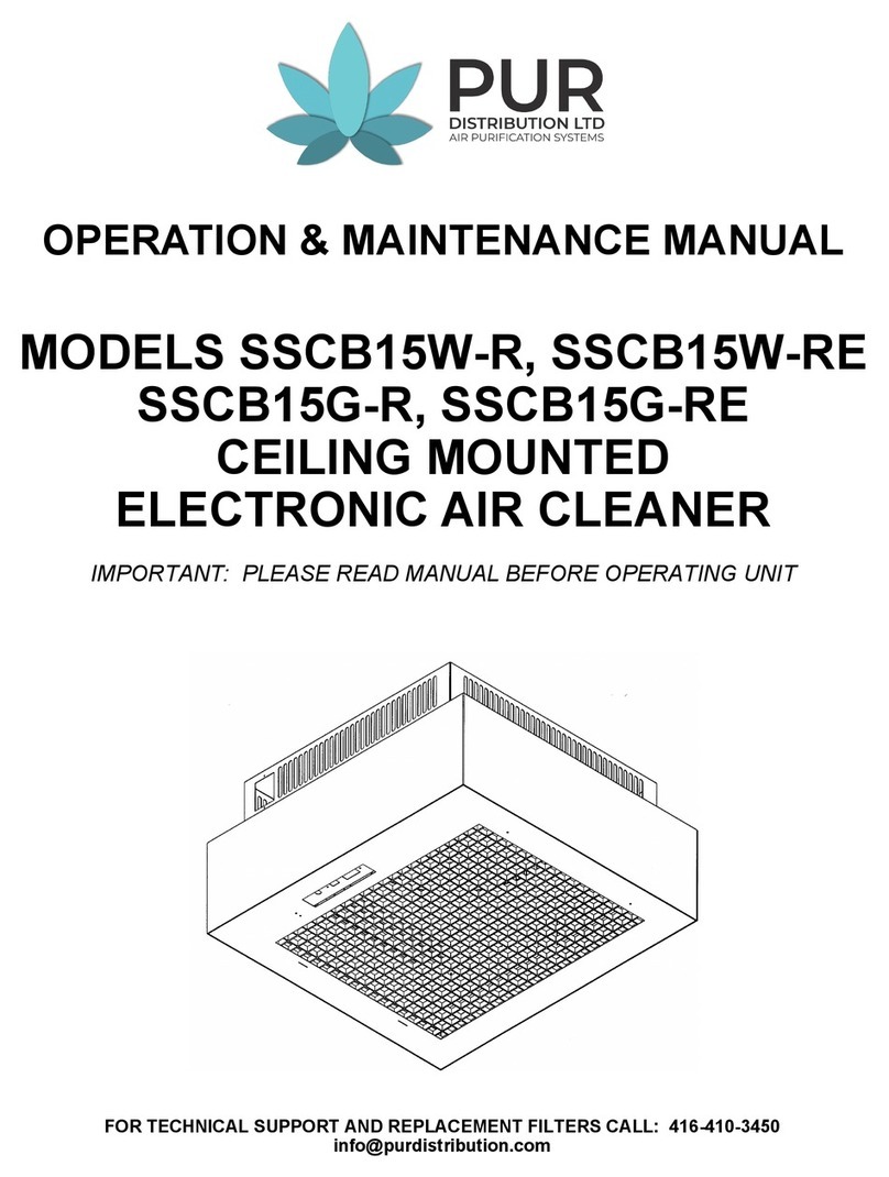 PUR SSCB15W-R Manual