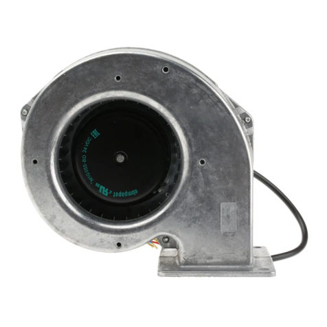 Ebmpapst G1G108-AB17-02 User manual