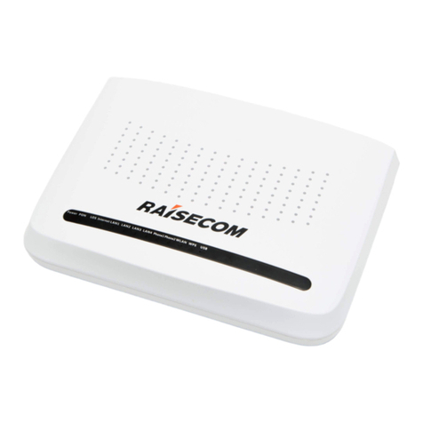 Raisecom ISCOM HT803G-W user manual