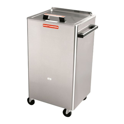 Chattanooga Hydrocollator SS-2 user manual Chattanooga Hydrocollator SS-2 user manual