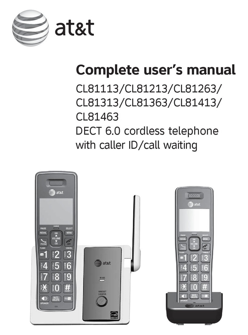 AT&T CL81113 User manual