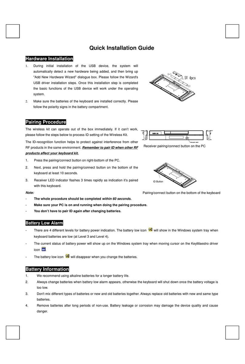 Shuttle KB10 user manual